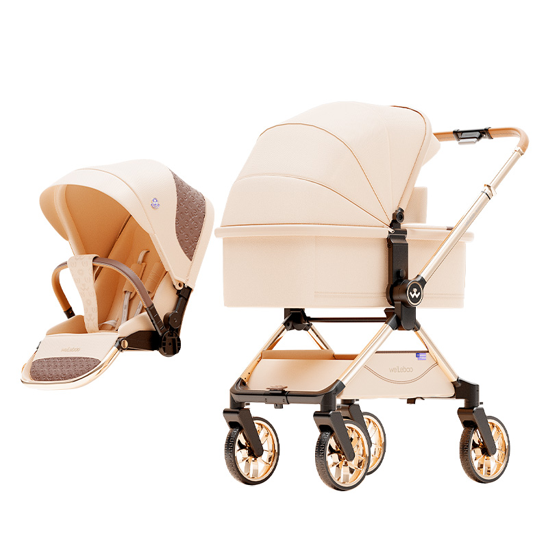 D900 Stroller with Sleeping Basket